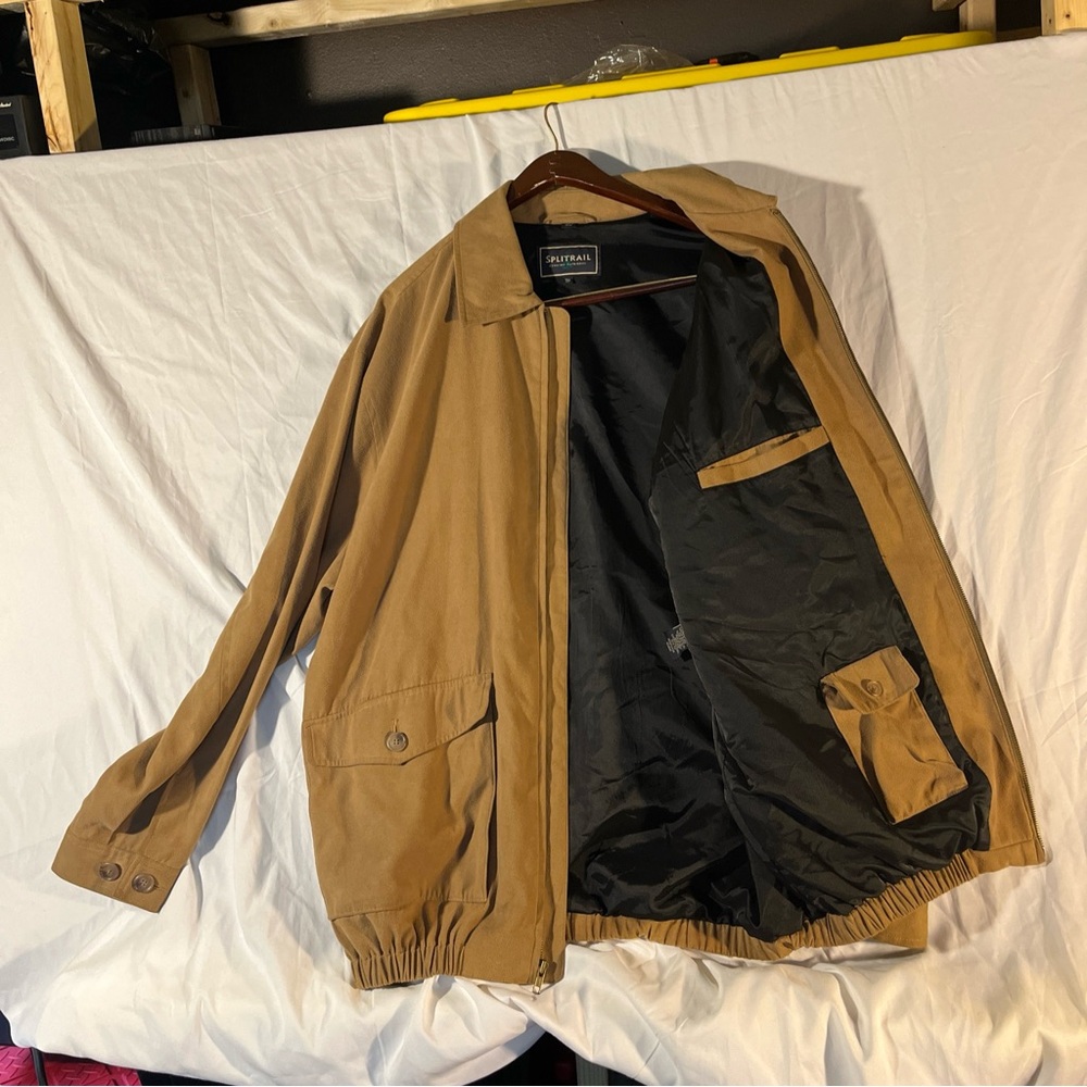 Splitrail Genuine Outdoors Faux Suede XLT Jacket Full Zip - Picture 3 of 5